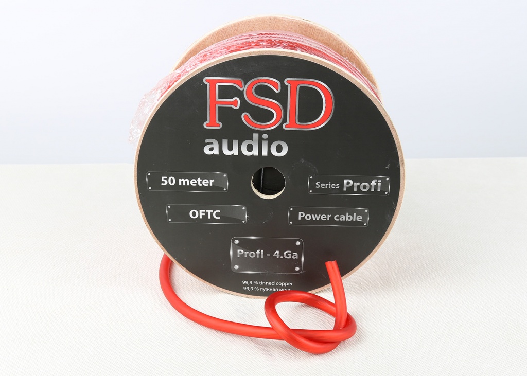 FSD FSD audio PROFI 4Ga МЕДЬ кабель силовой
