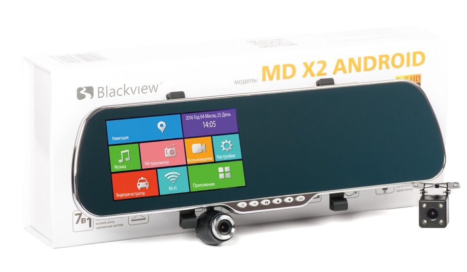 BLACKVIEW Blackview MD X2 ANDROID Видеорегистратор-зеркало