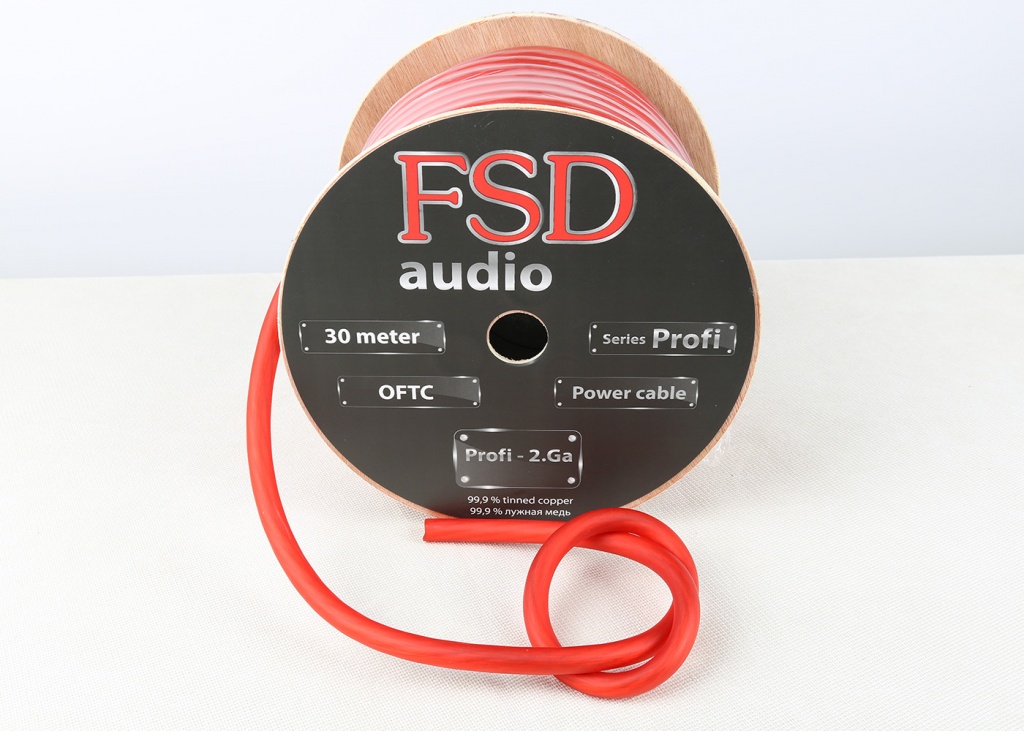 FSD FSD audio PROFI 2Ga МЕДЬ кабель силовой