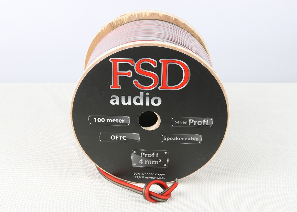 FSD FSD audio PROFI 4.0мм МЕДЬ кабель акустический