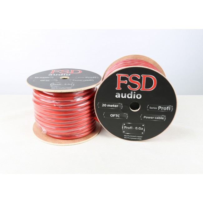 FSD FSD audio PROFI 0Ga МЕДЬ кабель силовой
