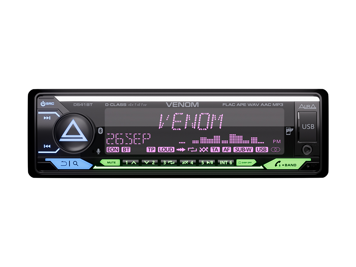 Aura Aura VENOM-D541BT USB/SD-ресивер