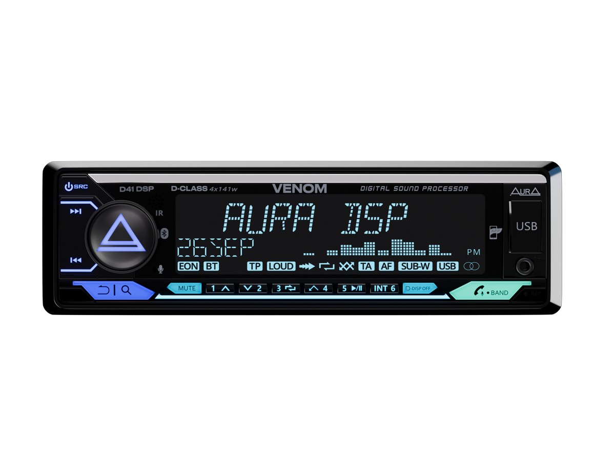 Aura Aura VENOM-D41DSP USB/SD-ресивер